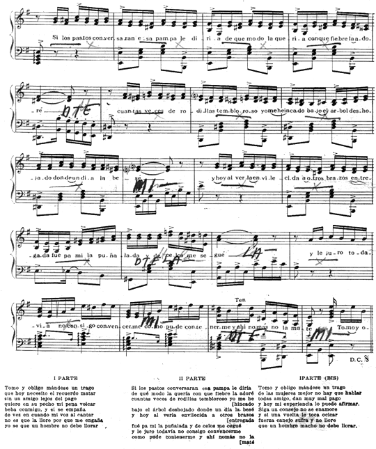 Tomo y obligo. Tango (1931)